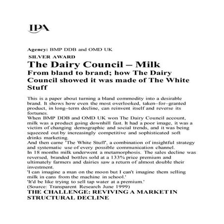 IPA Effectiveness Awards