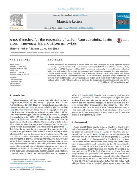 A novel method ML SCI-2