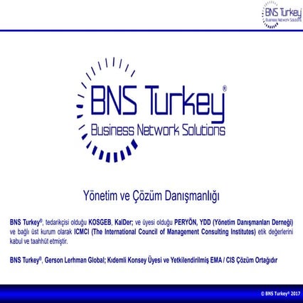 BNS Turkey Tanıtım Sunumu 2017 