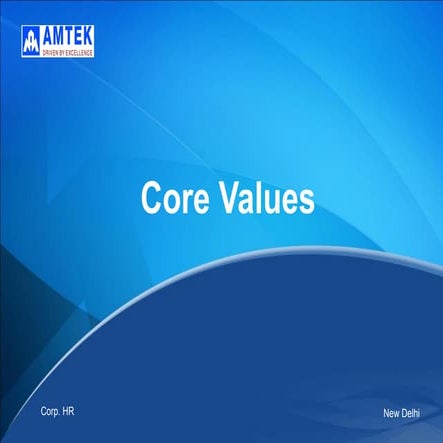 Core Values
