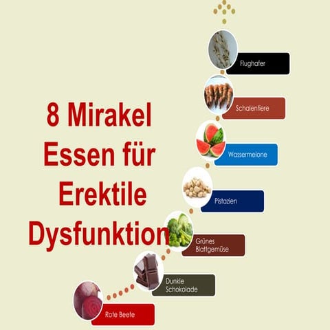 8 mirakel essen für erektile dysfunktion