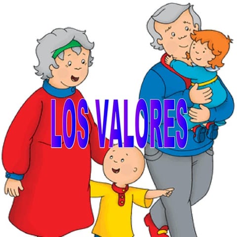 9.  los valores