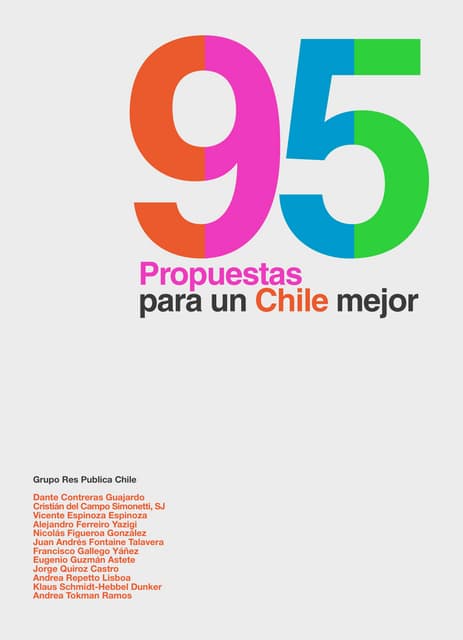 95 propuestas para un chile mejor