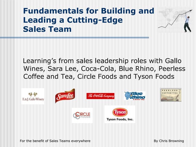 Building a Cutting Edge Sales Team