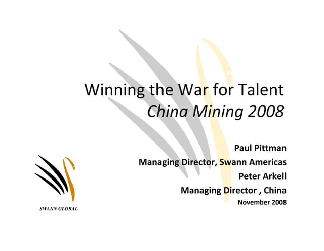 China Mining Nov 2008