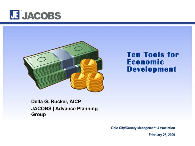 Econ Dev Presentation Ocma 02 25 09