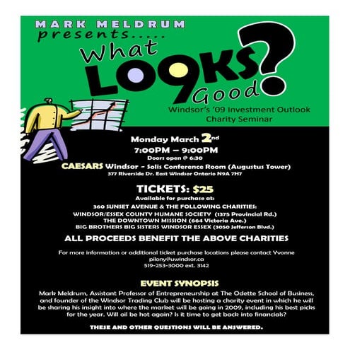 Investment Charity Flyer