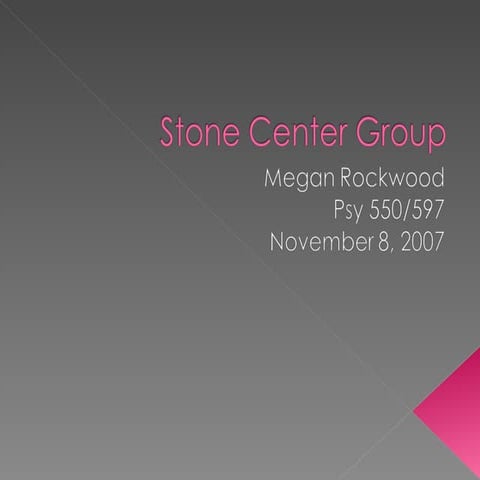 Stone Center Group