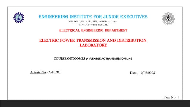 Flexible AC Transmission line(Subhamoy Das).pptx