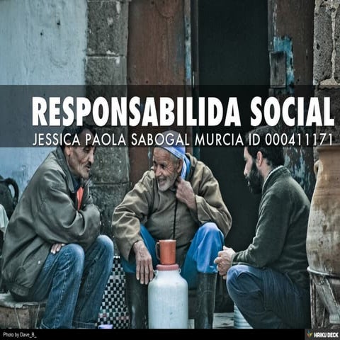 RESPONSABILIDA SOCIAL