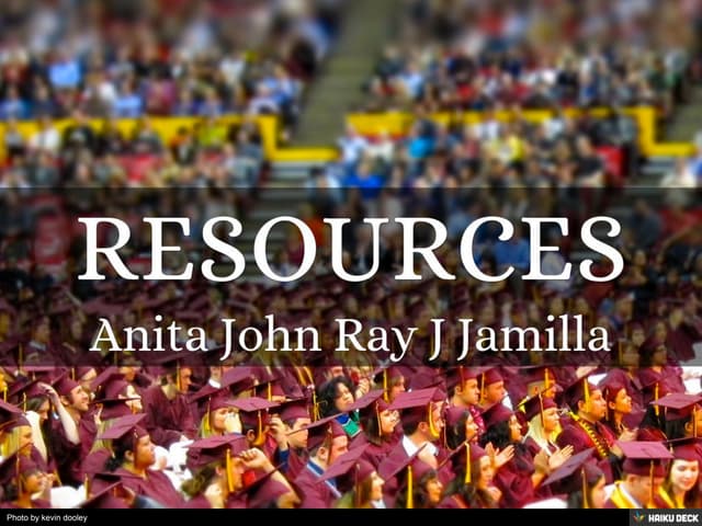 RESOURCES
