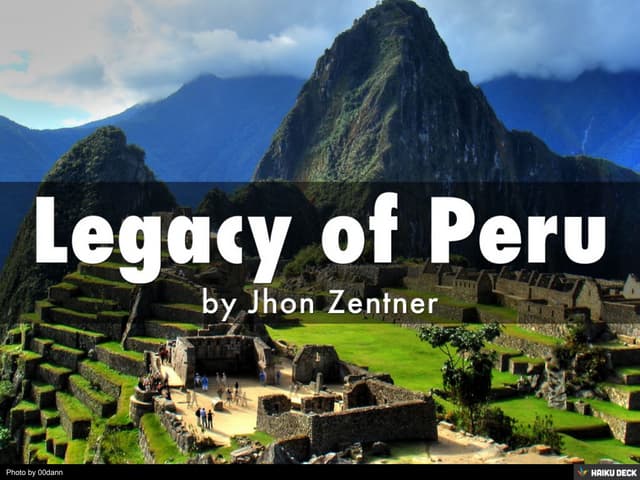 Legacy of Peru