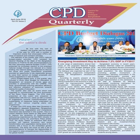 CPD Newsletter, Apr-Jun-2016
