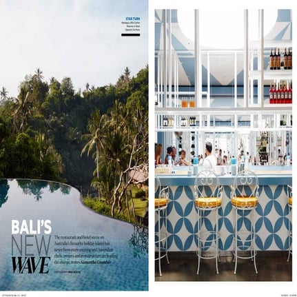 Australian Gourmet Traveller Bali 2017