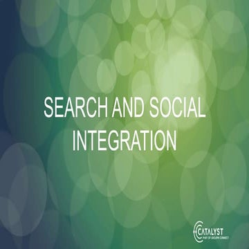 Search and Social Integration