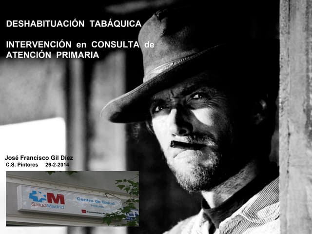 Abordaje del tabaquismo desde la consulta de enfermería jose fco gil