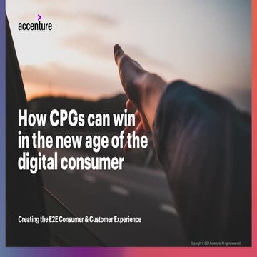 How CPGs Can Win in the New Age of the Digital Consumer