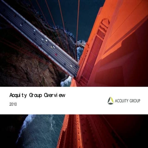 Acquity Group Overview