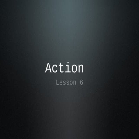 Celebrate Recovery Lesson 6 Action