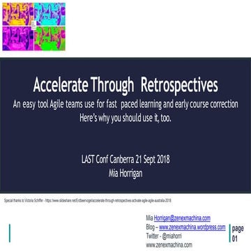 LAST Conf 2018 - Accelerate Through Retrospectives