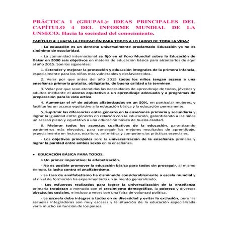 Actividad 1.1   ideas principales capítulo 4 - sociedad del conocimiento ii