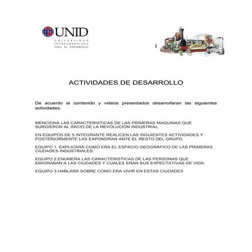 Actividades de desarroll1