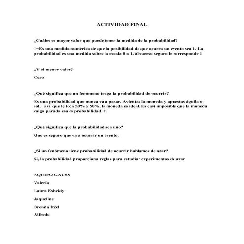 Actividad final gauss