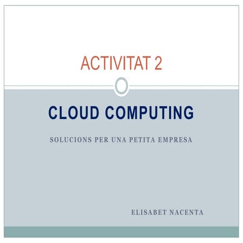 Activitat2 guarderia