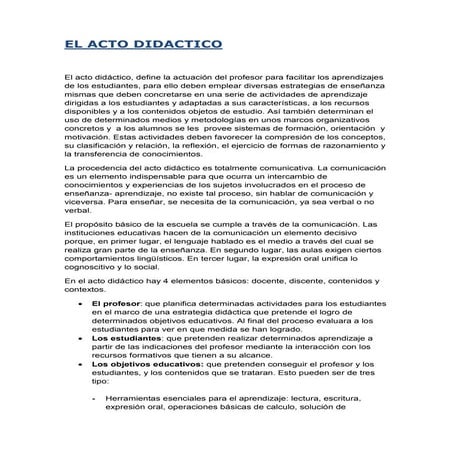 Acto didactico pdf.