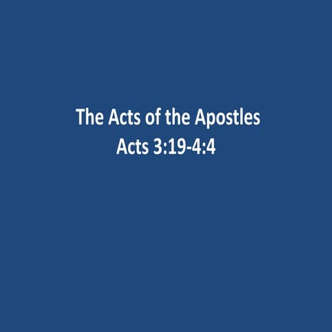 Acts Bible Study Lesson 10