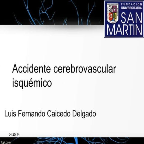 ACV ISQUEMICO ( IMAGENOLOGIA)