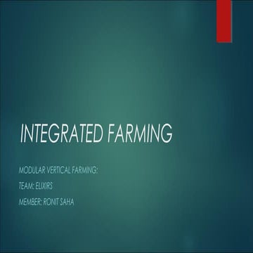 Integrated Farming