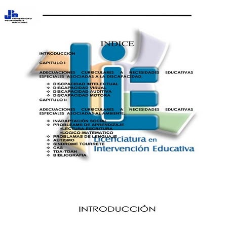 Adecuaciones de n.e.e