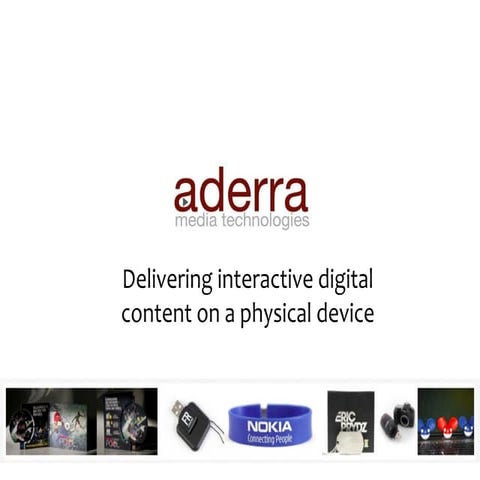 Aderra  Presentation 2012