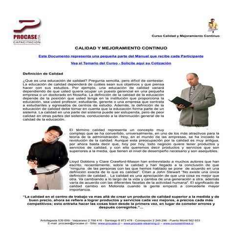 Adm 161   calidad y mejoramiento continuo