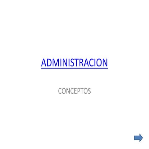 Administracion