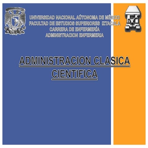 Administracion clasica cientifica