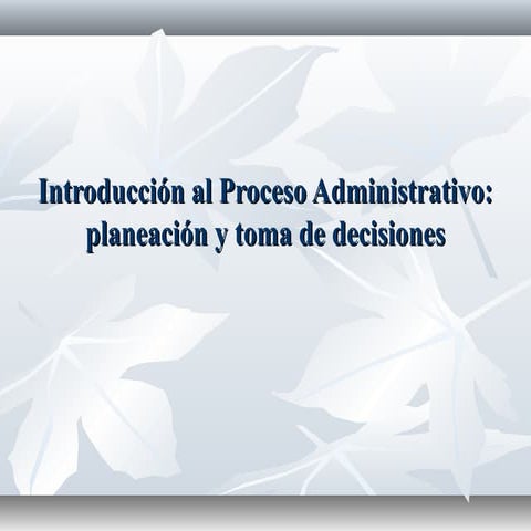 Administración