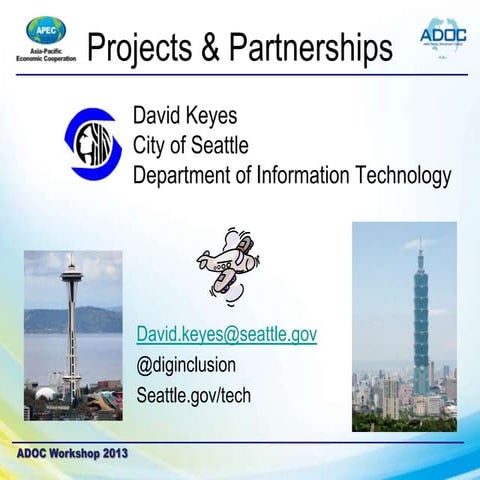 Digital Inclusion Projects & Partnerships: for APEC ADOC