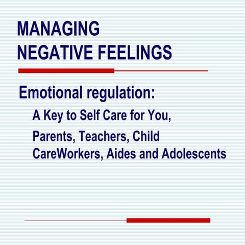 Adol Emotional Regulation