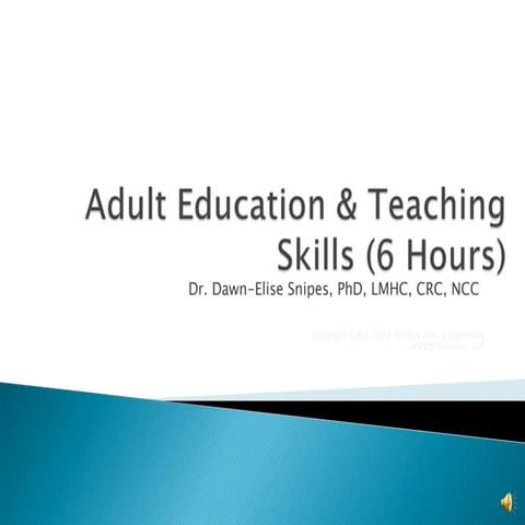 Adult education 6 hours