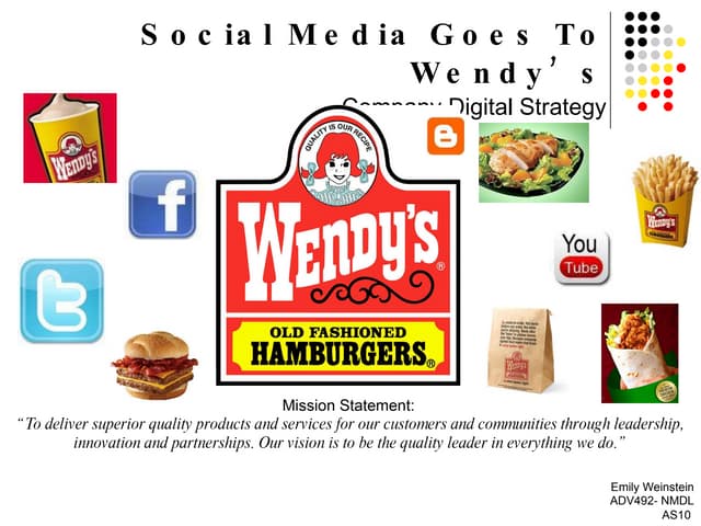 wendy's presentation