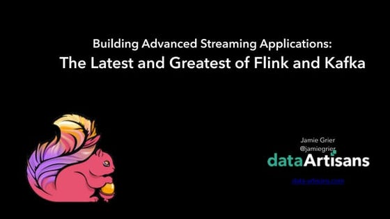 Kafka Summit NYC 2017 - Building Advanced Streaming Applications using the La...