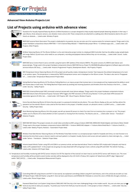 Advanced View Arduino Projects List - Use Arduino for Projects (3).pdf