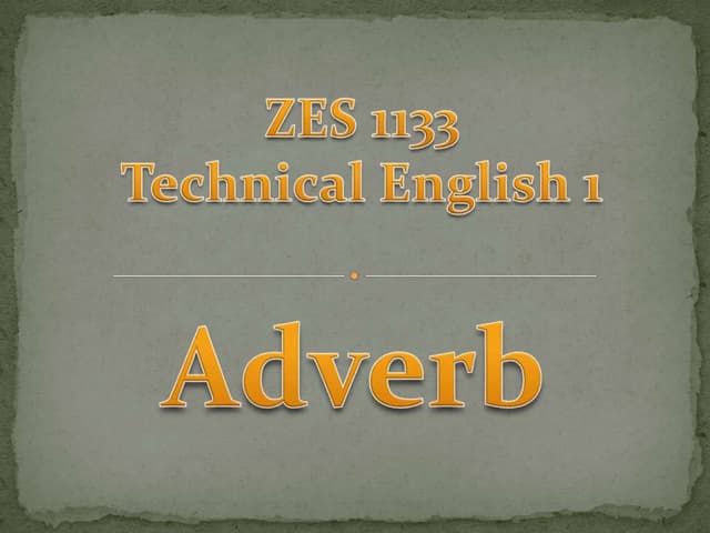 Adverb