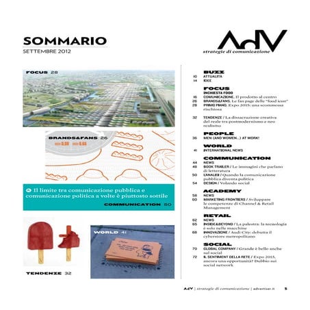 Adv settembre 2012_sommario