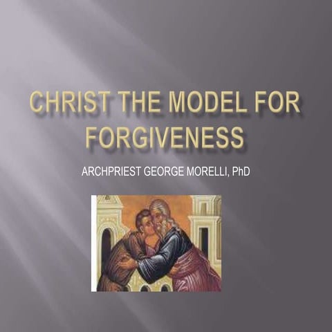 Following Jesus: The Power of Forgiveness