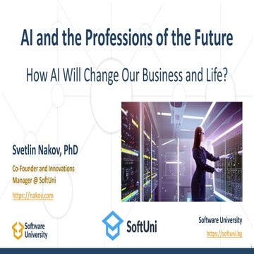 AI and the Professions of the Future