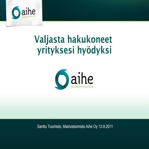 Aihe_hakukoneoptimointi_9_2011