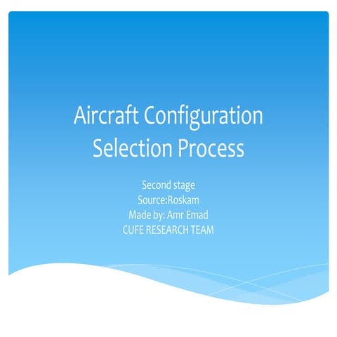 Aircraft configuration